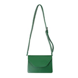 Womens Wide Strap Rectangular Crossbody Bag - Presidential Brand (R)