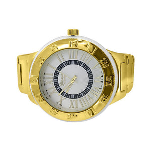 Huge Gold Elegant Fashion Watch - Presidential Brand (R)
