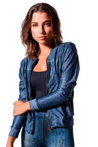 Jeans Suplex Bomber Jacket - Presidential Brand (R)