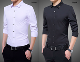 Mens Shirt with Embroidered Collar - Presidential Brand (R)