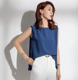 Womens Summer Sleeveless Shirt - Presidential Brand (R)