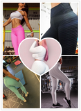 Leggings High Waist Yoga Pants Jacquard Fitness Tight Sport Pants - Presidential Brand (R)