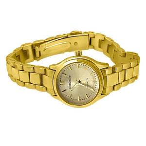 Womens Classic Gold Fashion Designer Watch - Presidential Brand (R)