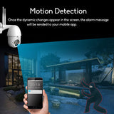 GUUDGO 10LED 5X Zoom HD 2MP IP Security Camera WiFi Wireless 1080P Outdoor PTZ Waterproof Night Vision ONVIF - Presidential Brand (R)