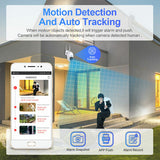 ESCAM PT202 1080P WiFi IP Camera Infrared Night Vision Waterproof With Motions Detection And Automatic Tracking Of Human Figures - Presidential Brand (R)