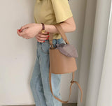 Bucket Bag with Striped Inner - Presidential Brand (R)