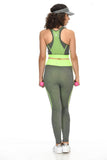 Diamante Women's Power Flex Yoga Pant Legging Sportswear - Style C170 - Presidential Brand (R)