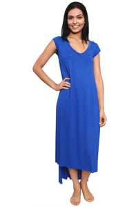 Women's Open Side Tunic Swimwear Cover-up Beach Dress - Presidential Brand (R)