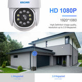 ESCAM PT202 1080P WiFi IP Camera Infrared Night Vision Waterproof With Motions Detection And Automatic Tracking Of Human Figures - Presidential Brand (R)