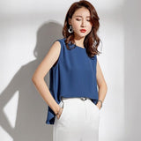 Womens Summer Sleeveless Shirt - Presidential Brand (R)