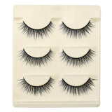 3D False Eyelashes Set Blue False lashes Makeup Natural Eyelashes Extension for Party - Presidential Brand (R)