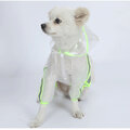 Pets Hooded Raincoats Reflective Strip Dogs Rain Coat Waterproof Jacket Breathable