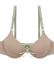 Ladies two tone tie up bra - Presidential Brand (R)