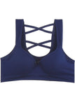 Ladies criss-cross w/underwire push-up molded cups - Presidential Brand (R)