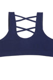 Ladies criss-cross w/underwire push-up molded cups - Presidential Brand (R)