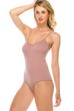 Ladies fashion criss cross back seamless bodysuit - Presidential Brand (R)
