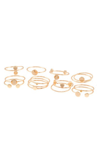 Ladies fashion multi ring set - Presidential Brand (R)