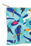 Ladies fashion mix bird print clutch bag - Presidential Brand (R)