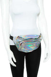 Ladies fashion holographic shiny fanny pack - Presidential Brand (R)