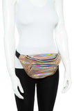 Ladies fashion holographic shiny fanny pack - Presidential Brand (R)