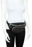 Ladies fashion holographic shiny fanny pack - Presidential Brand (R)