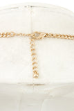 Ladies fashion faceted link bib necklace set - Presidential Brand (R)
