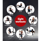 Everfit 9-IN-1 Power Tower Weight Bench Multi-Function Station - Presidential Brand (R)