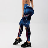 Leggings Tibetan Blue Leggings Slim High Waist Jeggings Sexy Sportswear Leggings Workout - Presidential Brand (R)