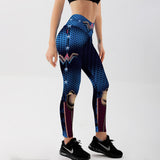 Leggings Tibetan Blue Leggings Slim High Waist Jeggings Sexy Sportswear Leggings Workout - Presidential Brand (R)