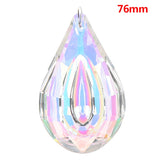 Colorful Suncatcher Art Glass Drops Chandelier Pendant Light Lamp Part Hanging Prisms Crystal DIY Pendant Parts 38/63/76mm - Presidential Brand (R)