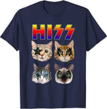 Hiss Funny Cats Kittens T-shirt Gift Tee Pun - Presidential Brand (R)