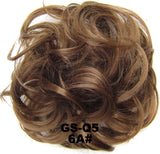 Synthetic Flexible Hair Buns Curly Scrunchy Ponytail - Presidential Brand (R)