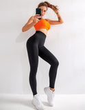 Seamless Leggings Women Fitness Running Yoga Pants High Waist Tummy Control Push Up Fitness Leggings Sport Gym Tights - Presidential Brand (R)