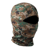 TACVASEN Tactical Camouflage Balaclava Full Face Mask Wargame Hunt Shoot Army Bike Military Helmet Liner Combat Airsoft Gears - Presidential Brand (R)