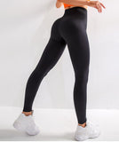 Seamless Leggings Women Fitness Running Yoga Pants High Waist Tummy Control Push Up Fitness Leggings Sport Gym Tights - Presidential Brand (R)
