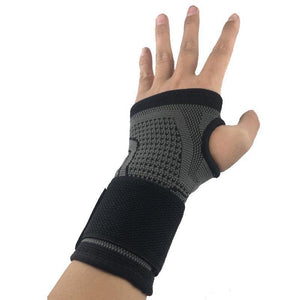 1PCS Cycling Sport Wrist Support Brace With Elastic Bandage Compress For Fitness Gym Weightlifting Hand Palm Protector - Presidential Brand (R)