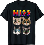 Hiss Funny Cats Kittens T-shirt Gift Tee Pun - Presidential Brand (R)