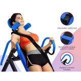 Everfit Gravity Inversion Table Foldable Stretcher Inverter Home Gym Fitness - Presidential Brand (R)