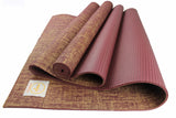 Jute Premium ECO Fitness, pilates, yoga mat + Trigger Ball + Massage Stick - Presidential Brand (R)