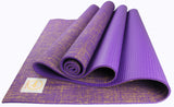 Jute Premium ECO Fitness, pilates, yoga mat + Trigger Ball + Massage Stick - Presidential Brand (R)