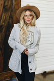 Only Want You Knit Hooded Cardigan - Presidential Brand (R)