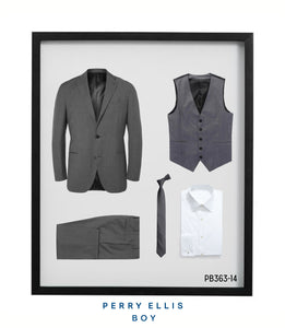 Perry Ellis Boys Suit Light Grey Suits For Boy's - Presidential Brand (R)