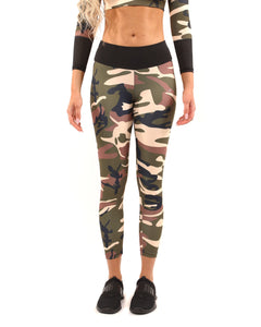 Virginia Leggings - Brown/Green - Presidential Brand (R)