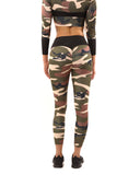 Virginia Leggings - Brown/Green - Presidential Brand (R)
