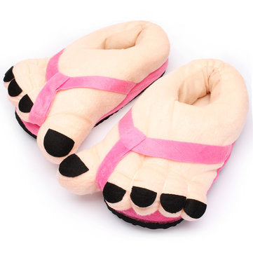 Slippers Novelty Big Toe Home Indoor Cotton Shoe - Presidential Brand (R)