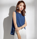 Womens Summer Sleeveless Shirt - Presidential Brand (R)