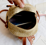 Mini Straw Backpack - Presidential Brand (R)