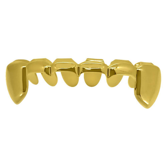 Gold Grillz Half Open Bottom Teeth - Presidential Brand (R)