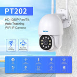 ESCAM PT202 1080P WiFi IP Camera Infrared Night Vision Waterproof With Motions Detection And Automatic Tracking Of Human Figures - Presidential Brand (R)