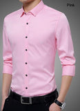 Mens Shirt with Embroidered Collar - Presidential Brand (R)